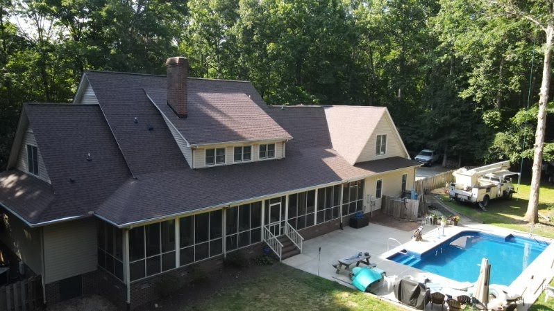 Roof Repair done in Greensboro